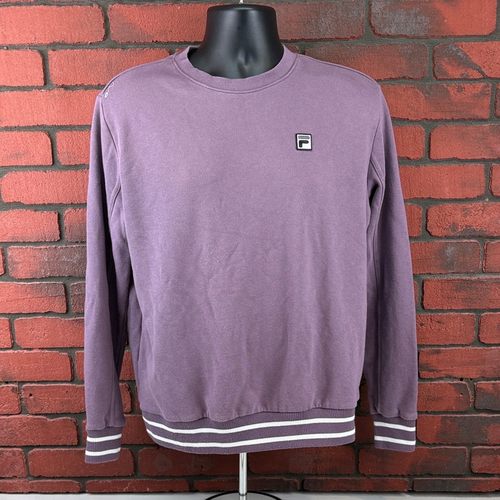 Fila Sweatshirt Womens‎ Large Purple